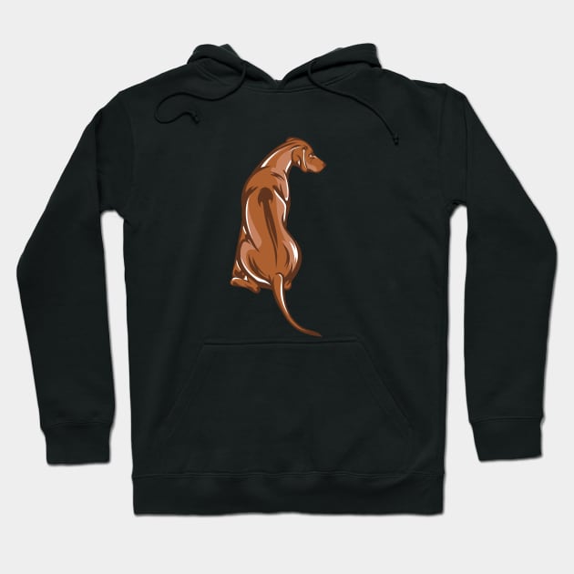 Rhodesian Ridgeback Hoodie by DesignBySTARR